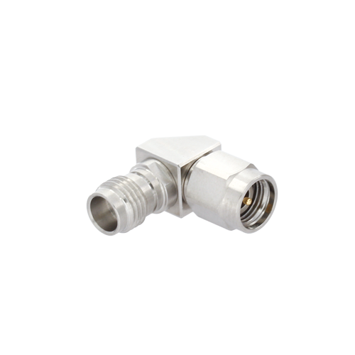 Precision Test Adapter-1.85 mm(F) to 2.92mm(M) Right Angle type: 40 GHz Precision Test Adapter-1.85 mm(F) to 2.92mm(M) Right Angle type: 40 GHz
